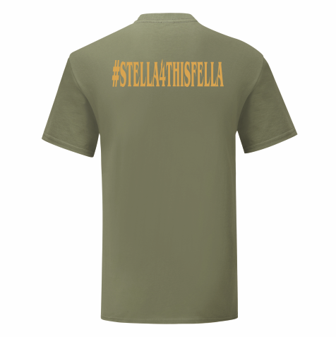 Mens Stag T Shirt – GREEN STELLA