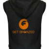 Get Bronzed Sleeveless Hoodie - Image 3