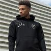 Northern Kings Black Mens Polyester Hoodie - Image 2