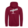 Angel Kings Burgundy Mens Polyester Hoodie - Image 2